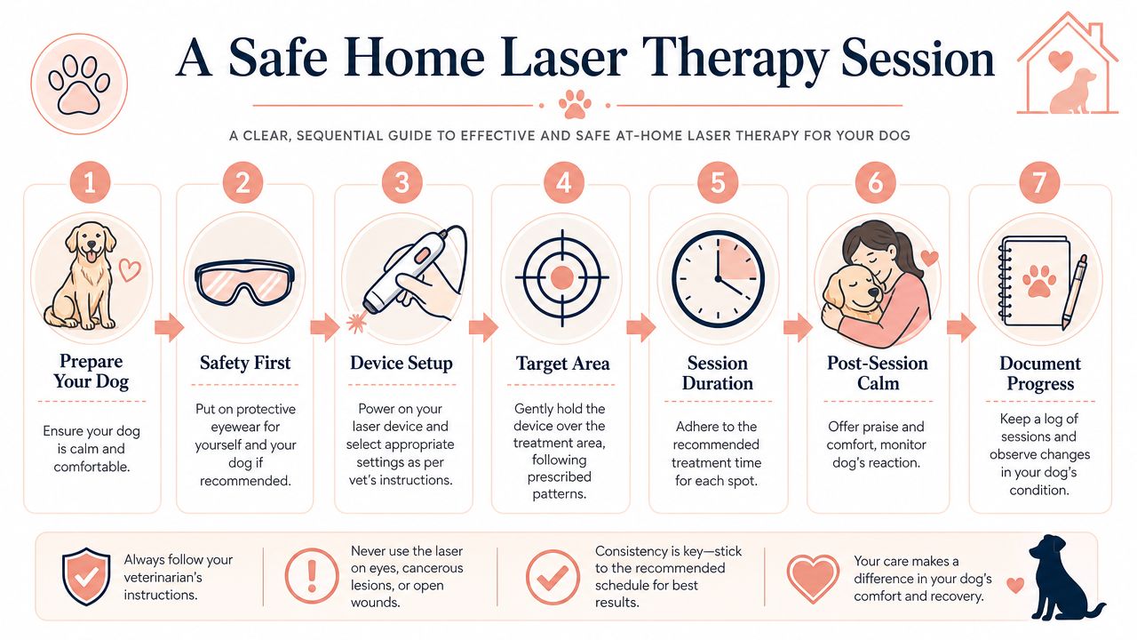 Your Step-by-Step Home Laser Therapy Session