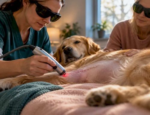Scar Gains by Day 7: Laser Therapy for Dog Wounds and Home Visits
