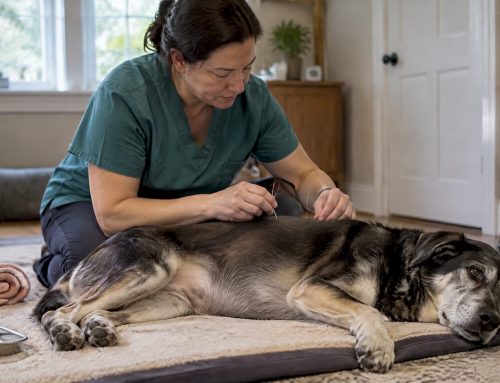 Acupuncture Evidence for Dog GI Problems and In Home Care for Owners